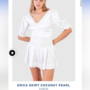 KOCH Erica Skirt Coconut Pearl size S